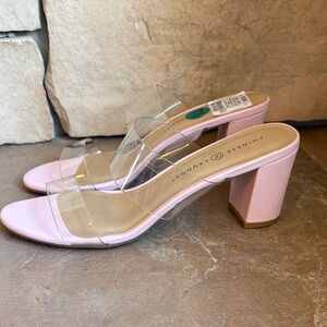 Chinese Laundry Light Pink Block Heels (size 7.5)